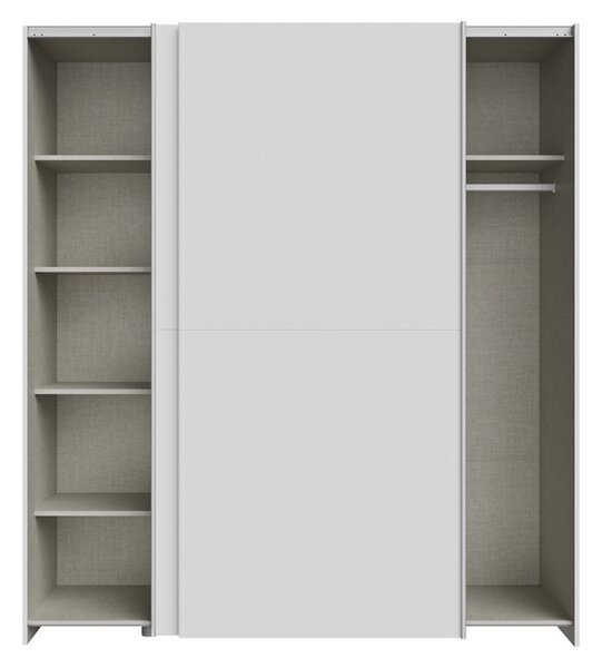 Ντουλάπα με 2 Πόρτες Noez I Λευκό 170.5x61x190.5 cm