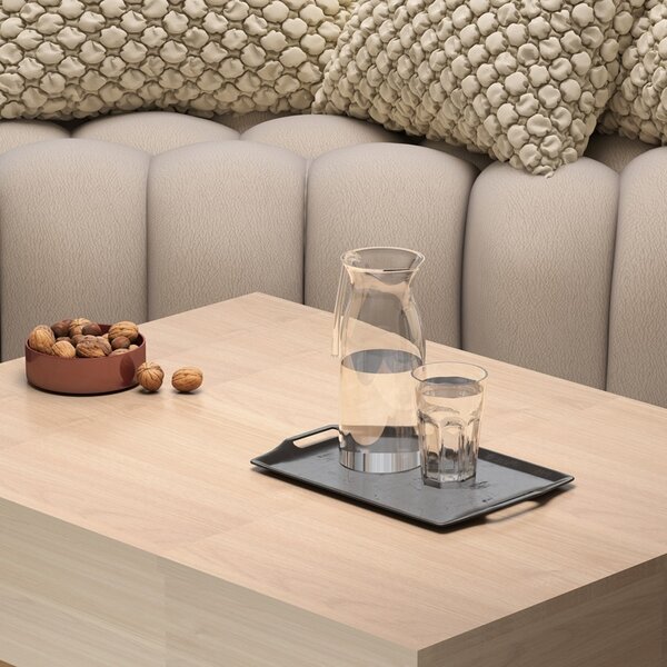 Τραπεζάκι σαλονιού Aravis Φυσικό 80x60x42 cm