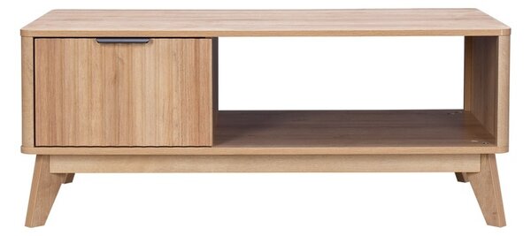Τραπεζάκι σαλονιού Hamea Φυσικό 110x55.2x45 cm