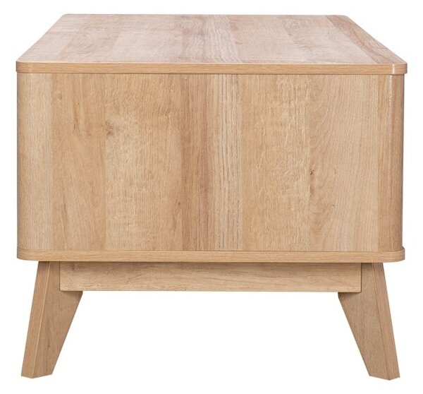 Τραπεζάκι σαλονιού Hamea Φυσικό 110x55.2x45 cm
