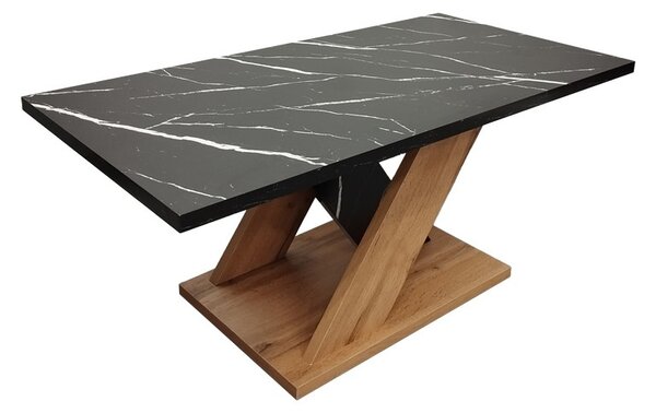 Τραπεζάκι σαλονιού Solange Φυσικό 110x55x47.5 cm