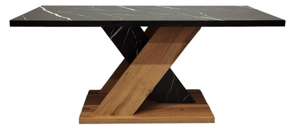 Τραπεζάκι σαλονιού Solange Φυσικό 110x55x47.5 cm