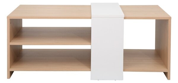 Τραπεζάκι σαλονιού Cozeto Λευκό 100x53x41.5 cm