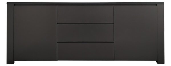 Συρταριέρα Kalya Σκούρο Γκρι 220x49x89.5 cm