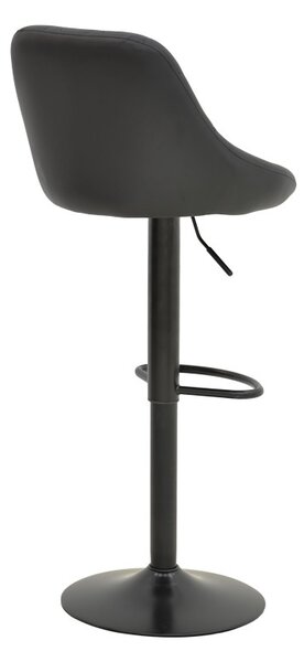 Σκαμπό μπαρ ajustabil Boronez Μαύρο 47x49x112 cm