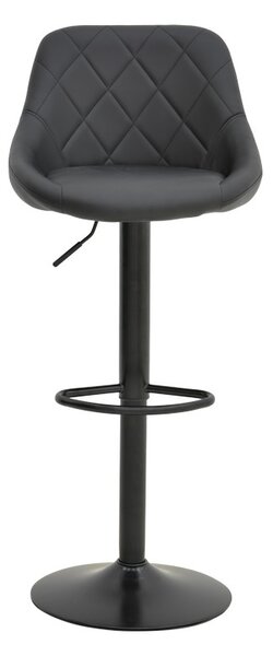 Σκαμπό μπαρ ajustabil Boronez Μαύρο 47x49x112 cm