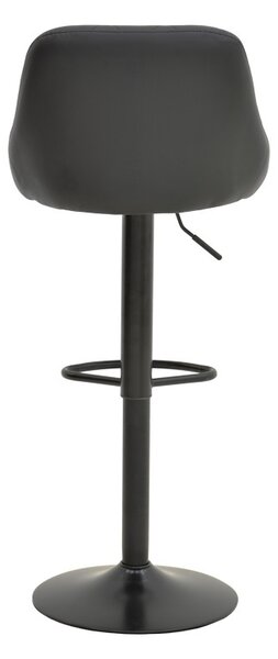 Σκαμπό μπαρ ajustabil Boronez Μαύρο 47x49x112 cm