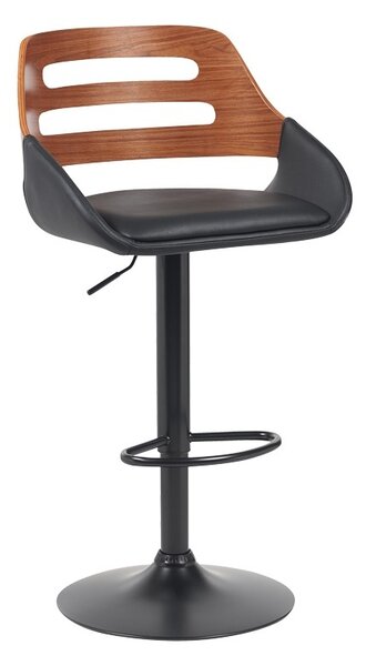 Σκαμπό μπαρ ajustabil Fern Μαύρο 50x48.5x110.5 cm