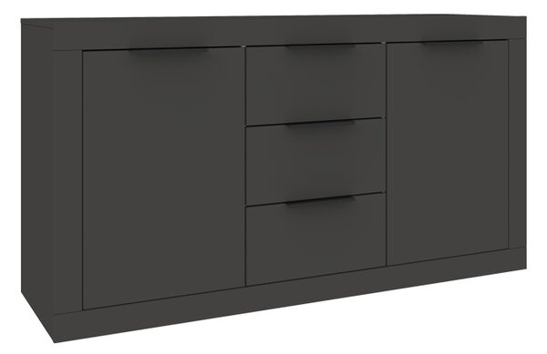 Συρταριέρα Doha Σκούρο Γκρι 150x45x80.5 cm