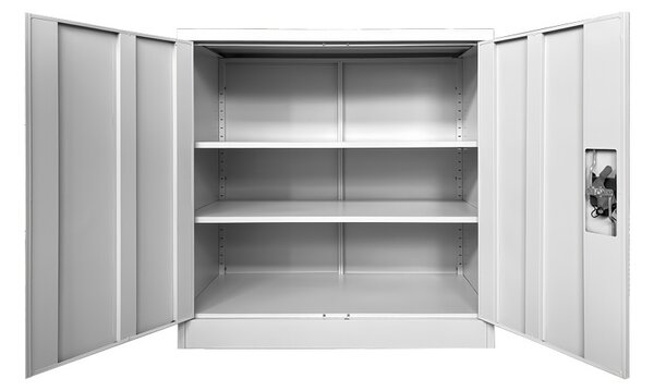 Μεταλλική Αρχειοθήκη Armon Ανοιχτό Γκρι 90x45x90 cm