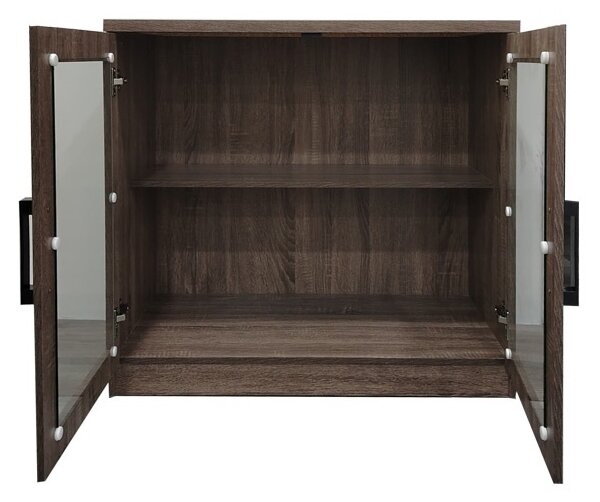 Παπουτσοθήκη βιτρίνα Sapato Natural 80x40x80 cm