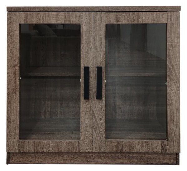 Παπουτσοθήκη βιτρίνα Sapato Natural 80x40x80 cm