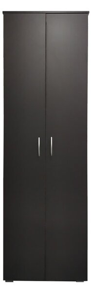Ντουλάπα με 2 Πόρτες Racka Σκούρο Γκρι 58x34x186 cm