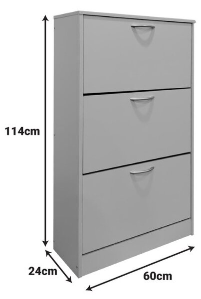 Παπουτσοθήκη Savaz Μπεζ 60x24x114 cm