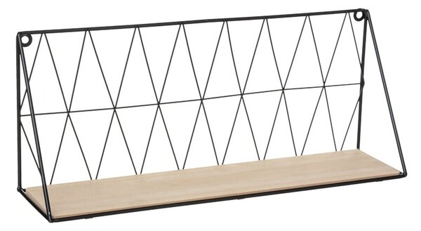 Ράφι τοίχου Anneza φυσικό 48x12x20 cm
