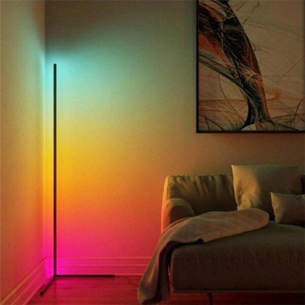 Φωτιστικό Δαπέδου LED Nanek Μαύρο 30x30x120 cm