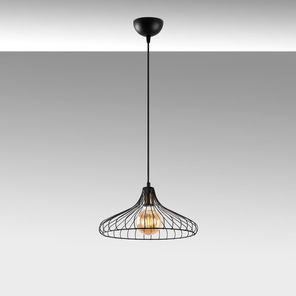 Φωτιστικό οροφής Depay Μαύρο 36x36x120 cm