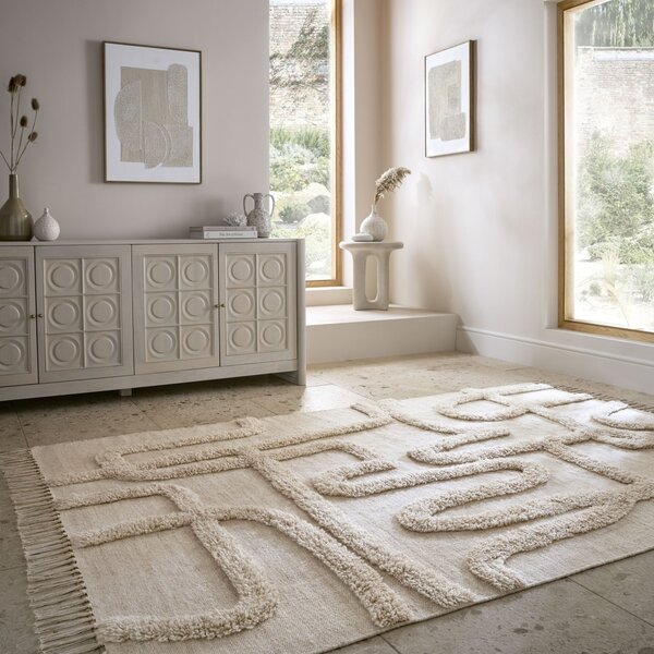 Χαλί Loma Wool Natural 120x170 cm, Flair Rugs