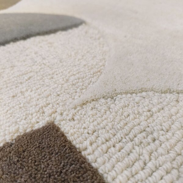 Χαλί Mia Scallop Frame Natural 120x170 cm, Flair Rugs