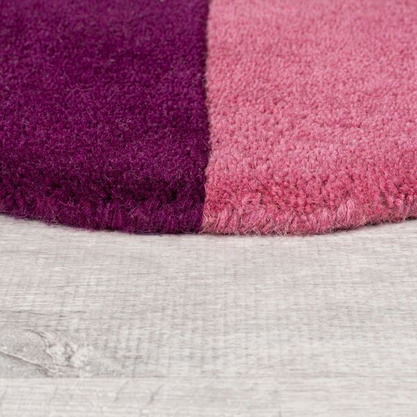 Χαλί Mia Textured Scallop Ροζ, Purple 120x170 cm, Flair Rugs