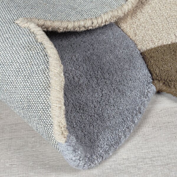 Χαλί Mia Scallop Frame Natural 120x170 cm, Flair Rugs