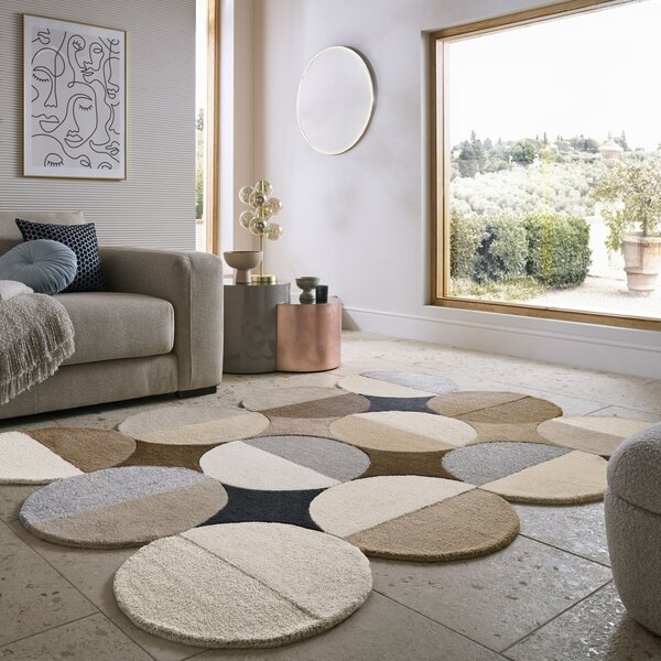 Χαλί Mia Ellipse Natural 120x170 cm, Flair Rugs