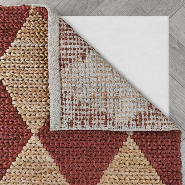 Χαλί Effie Diamond Jute Teracota 160x230 cm, Flair Rugs