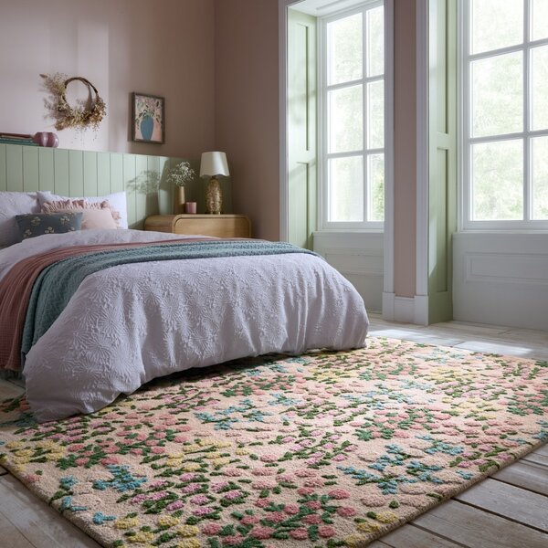 Χαλί Emilia Floral Ivoar 120x170 cm, Flair Rugs