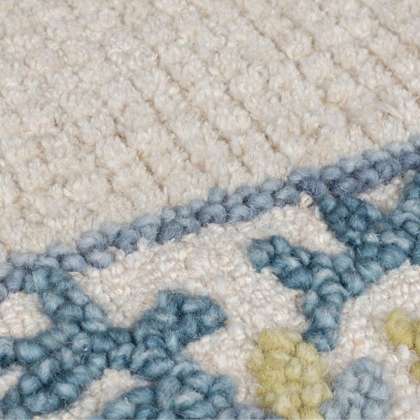 Χαλί Myla Floral Frame Μπλε 120x170 cm, Flair Rugs