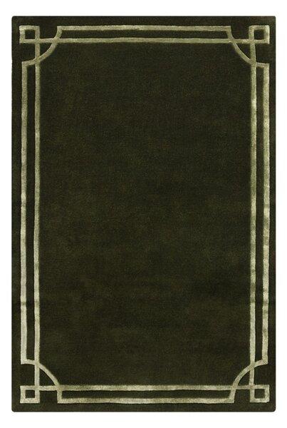 Χαλί Gatsby Wool Πράσινο masliniu 120x170 cm, Flair Rugs