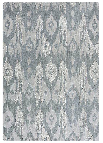 Χαλί Dion Ikat Wool Μπλε 160x230 cm, Flair Rugs