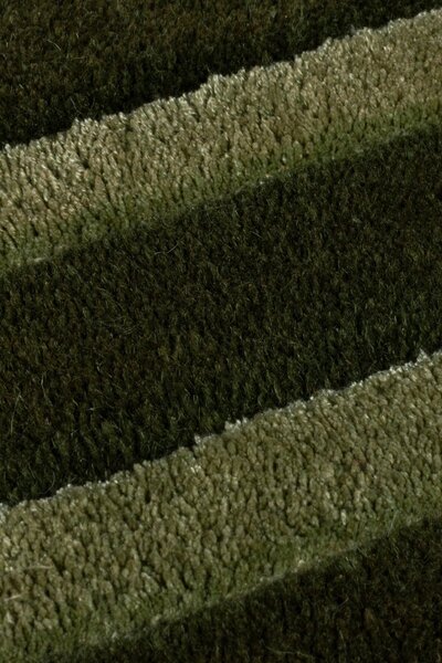 Χαλί Gatsby Wool Πράσινο masliniu 120x170 cm, Flair Rugs