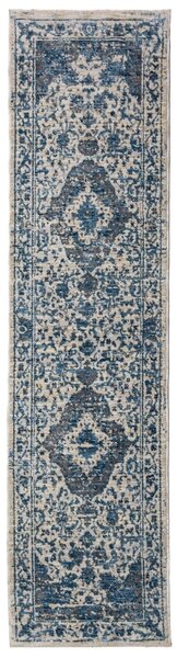 Χαλί διάδρομος Cordelia Vintage Μπλε 60x230 cm, Flair Rugs