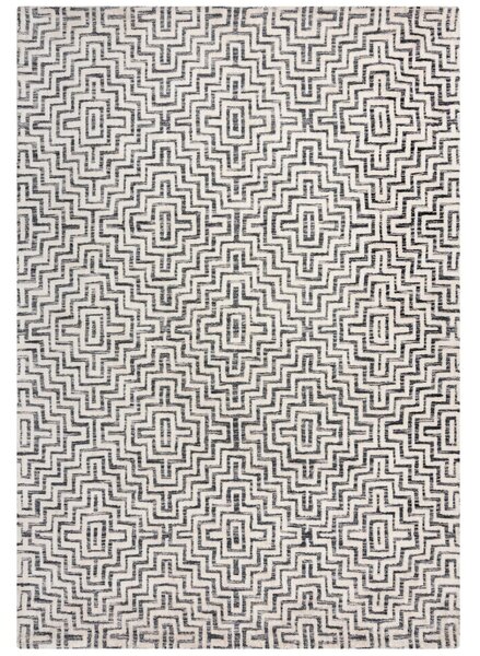 Χαλί Rhett Circular Knit Γκρι 160x230 cm, Flair Rugs