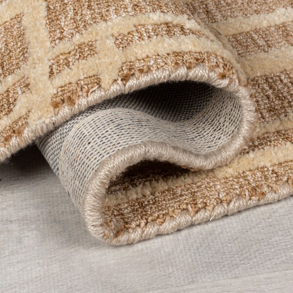 Χαλί Elliot Circular Knit Μπεζ 200x300 cm, Flair Rugs