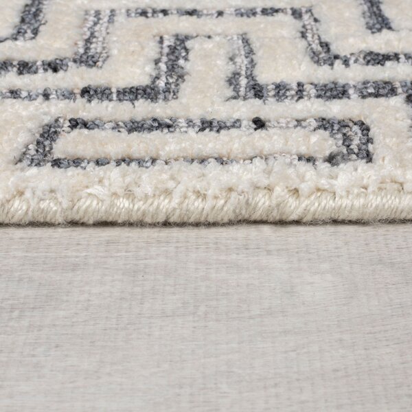 Χαλί Rhett Circular Knit Γκρι 160x230 cm, Flair Rugs