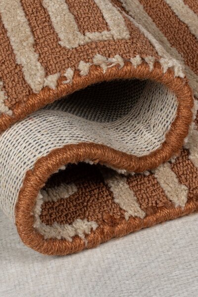 Χαλί Kylo Circular Knit Teracota 120x170 cm, Flair Rugs