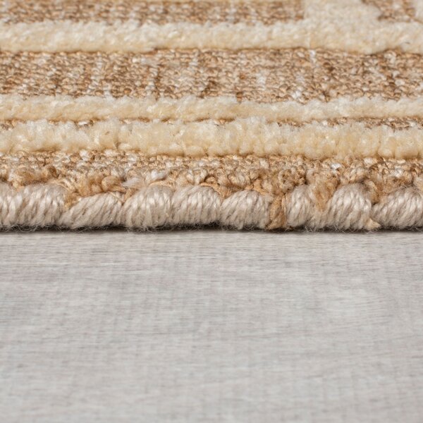 Χαλί Elliot Circular Knit Μπεζ 200x300 cm, Flair Rugs