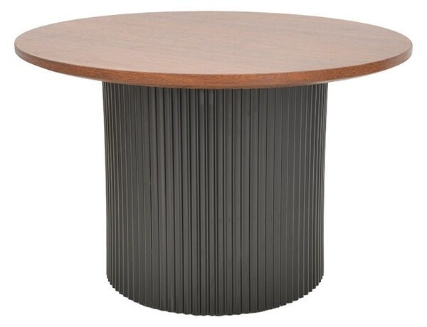 Σετ 2 τραπεζάκια σαλονιού Dovel Καφέ 70x70x50 cm