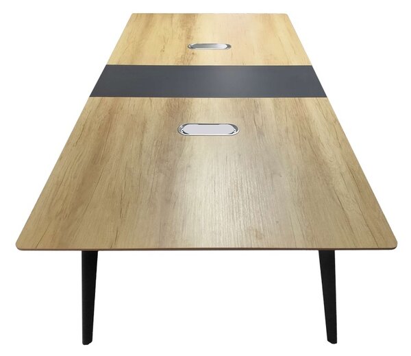 Τραπέζι συνεδριάσεων γραφείου Denith Natural 240x120x75 cm