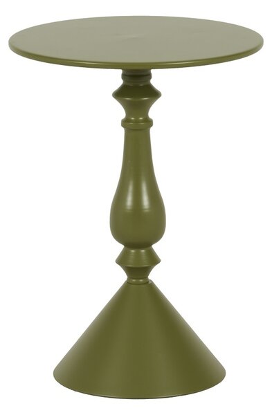 Πλαϊνό τραπεζάκι Lalou Πράσινο masliniu 40x40x55 cm