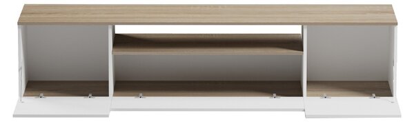 Έπιπλο TV Winey Λευκό 180x44.5x44.5 cm