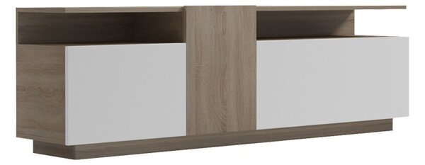 Έπιπλο TV Vendora Λευκό 150x29.5x46.3 cm