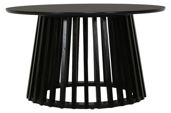 Τραπεζάκι σαλονιού Domonic Μαύρο 80x80x45 cm