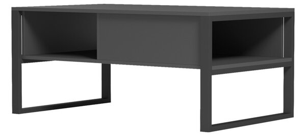 Τραπεζάκι σαλονιού Bendon Ανθρακί 100x60x44.5 cm