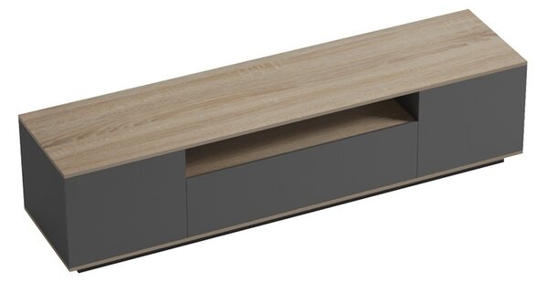 Έπιπλο TV Winey Ανθρακί 180x44.5x44.5 cm