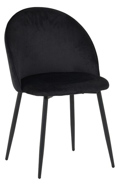 Καρέκλα Perch Μαύρο 50x43x82 cm