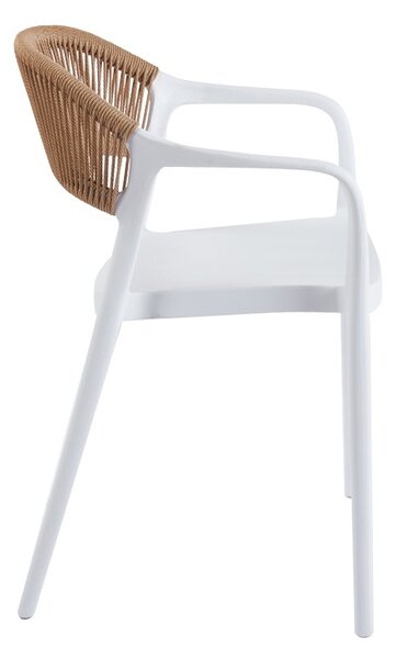 Καρέκλα Ankara Λευκό 54x55.5x77 cm