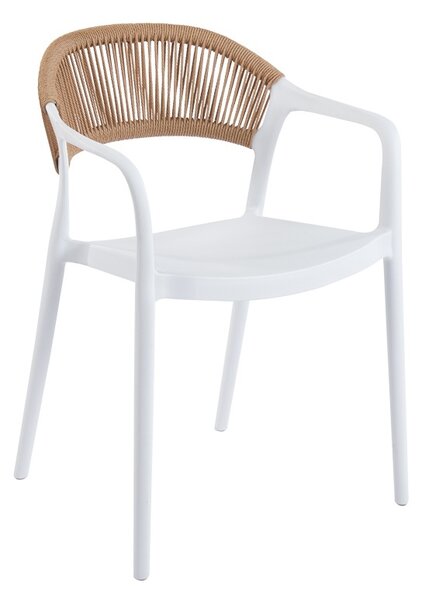Καρέκλα Ankara Λευκό 54x55.5x77 cm