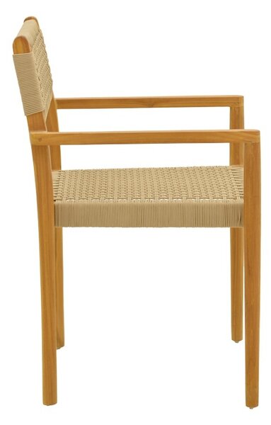 Καρέκλα Lengan Μπεζ 54x52x80 cm